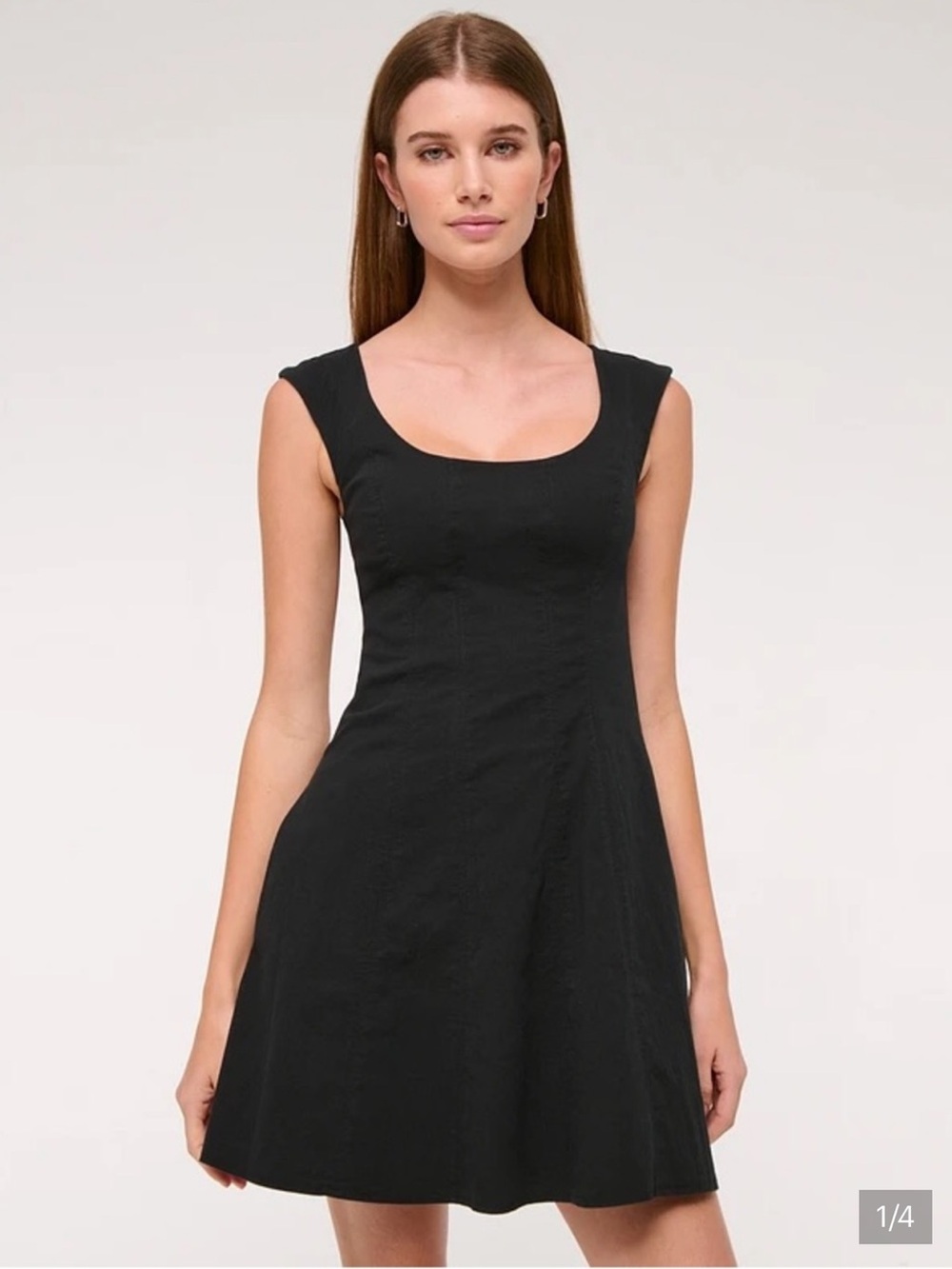 Abercrombie & Fitch Mila Cap Sleeve Mini Dress size Large